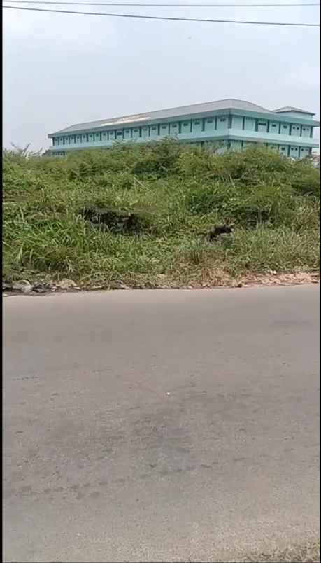 jual tanah pinggir jalan raya dekat sumarecon bekasi