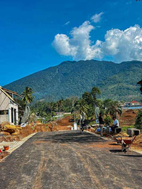 kavling shm view gunung salak pangrango bogor selatan