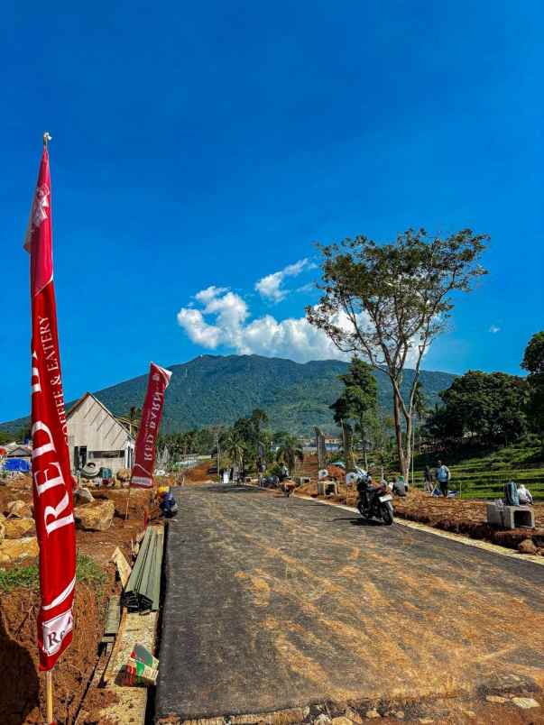 kavling shm view gunung salak pangrango bogor selatan