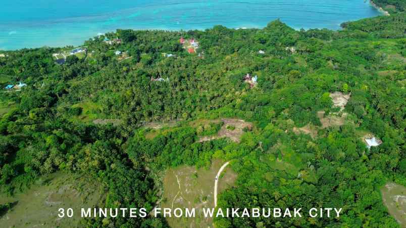 kavling waimangoma dengan pemandangan laut 4 002 m