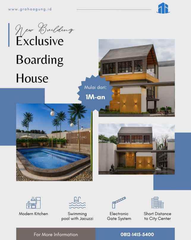 kost modern malang nyaman untuk mahasiswa pekerja