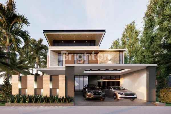 luxurious house brand new modern design prestige area