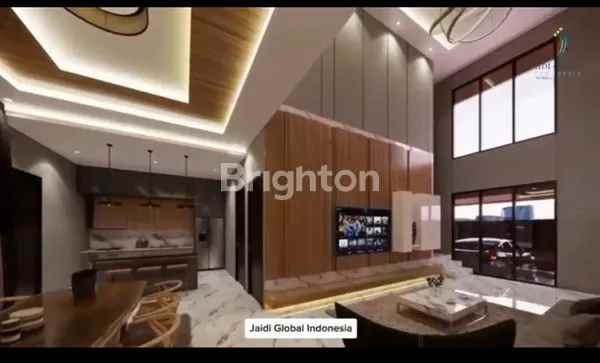 luxurious house brand new modern design prestige area