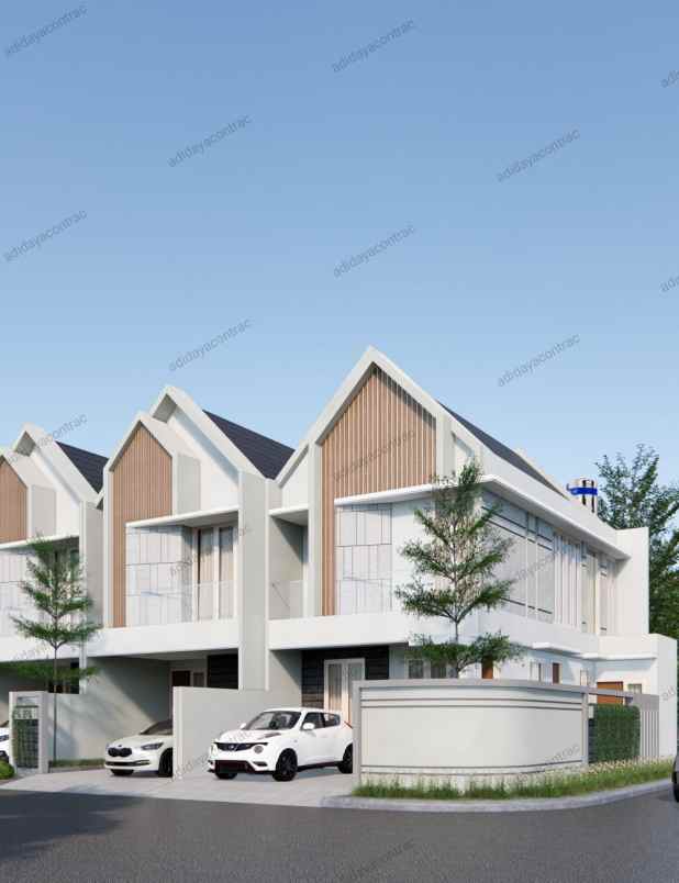 manyar tirtoyoso new project 2 lantai modern minimalis