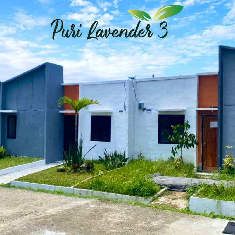 puri lavender 3 kpr subsidi 1 jutaan flat sampai lunas