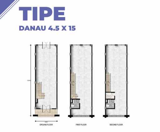 ruko osaka 3lantai 4 5x15 68m pik 2 pantai indah kapuk