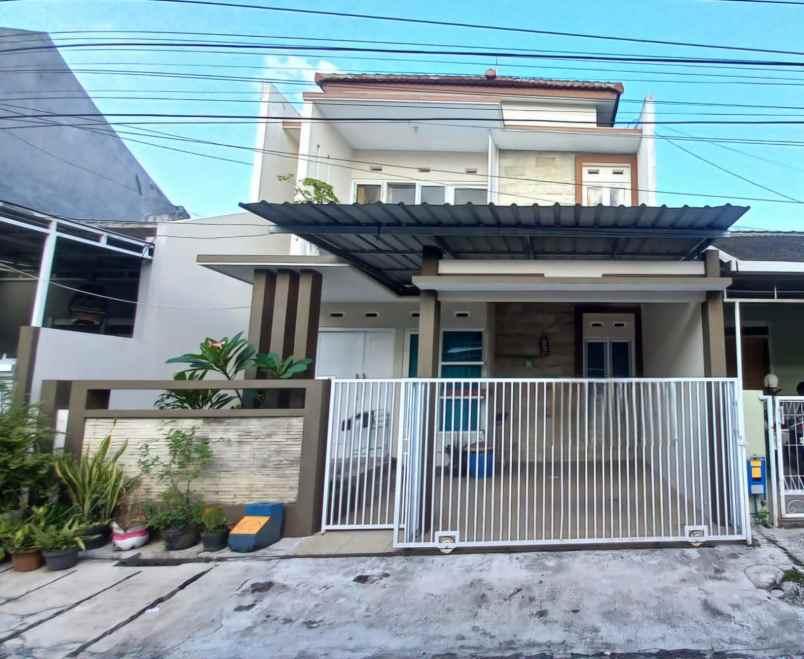 rumah 2 lantai siap huni sawojajar 1 malang