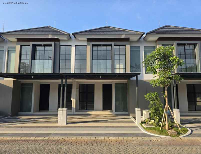 rumah aruba villa pakuwon city strategis minimalis