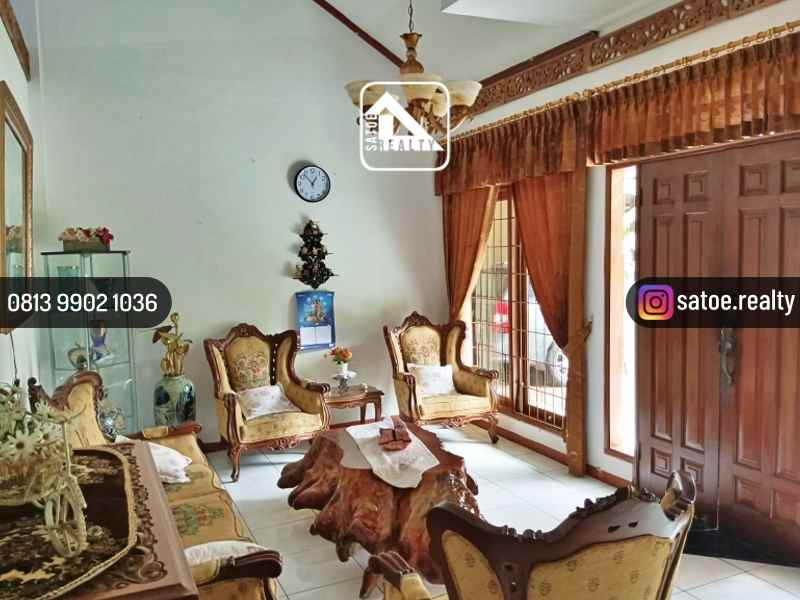 rumah asri dekat masjid dalam komplek bendungan hilir