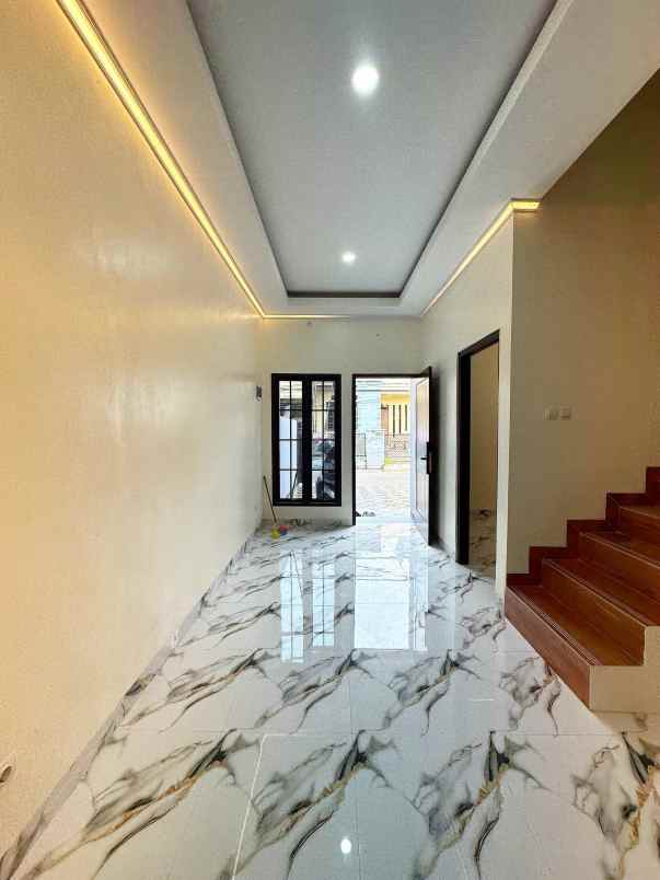 rumah baru 2 lantai di jati cempaka pondok gede bekasi
