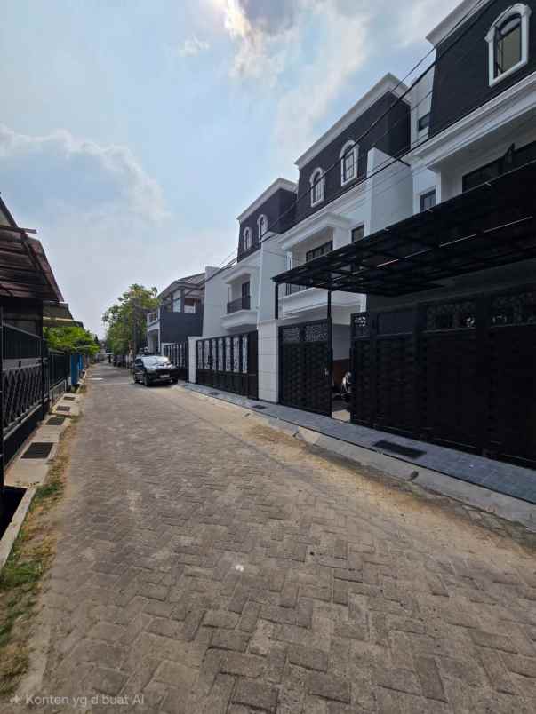 rumah baru classic modern siap huni di pondok bambu