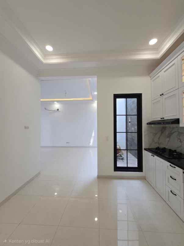 rumah baru classic modern siap huni di pondok bambu
