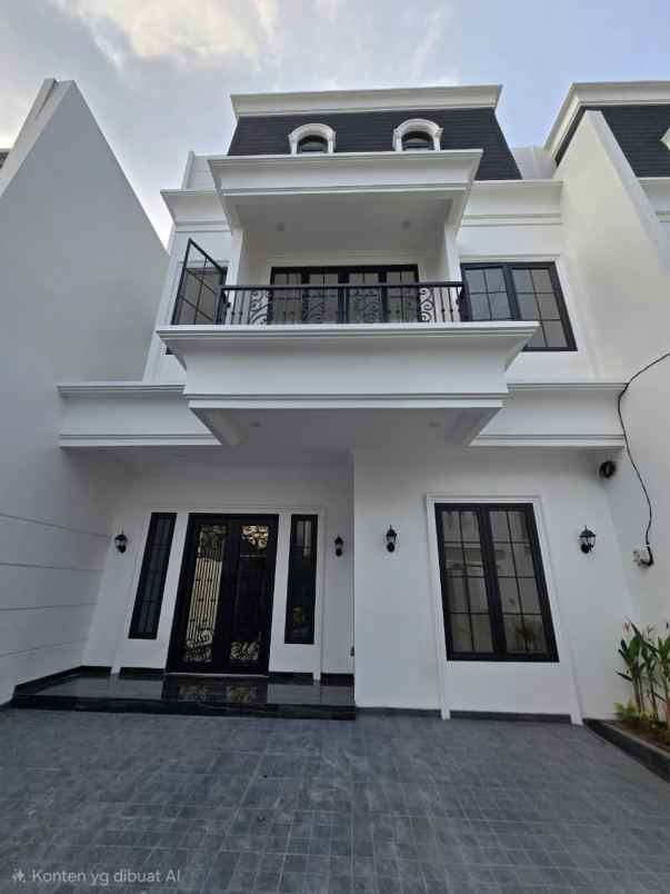 rumah baru classic modern siap huni di pondok bambu