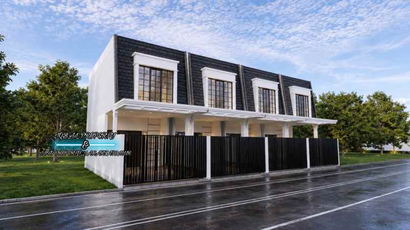 rumah baru dalam komplek on progres siap bangun