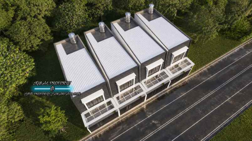 rumah baru dalam komplek on progres siap bangun