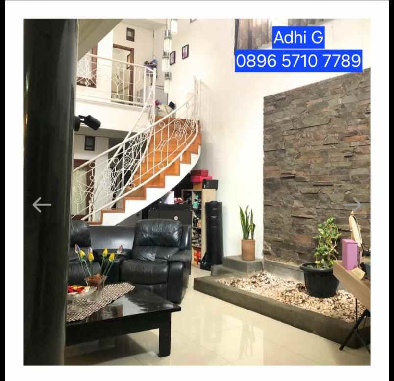 rumah cantik nan nyaman siap huni di antapani