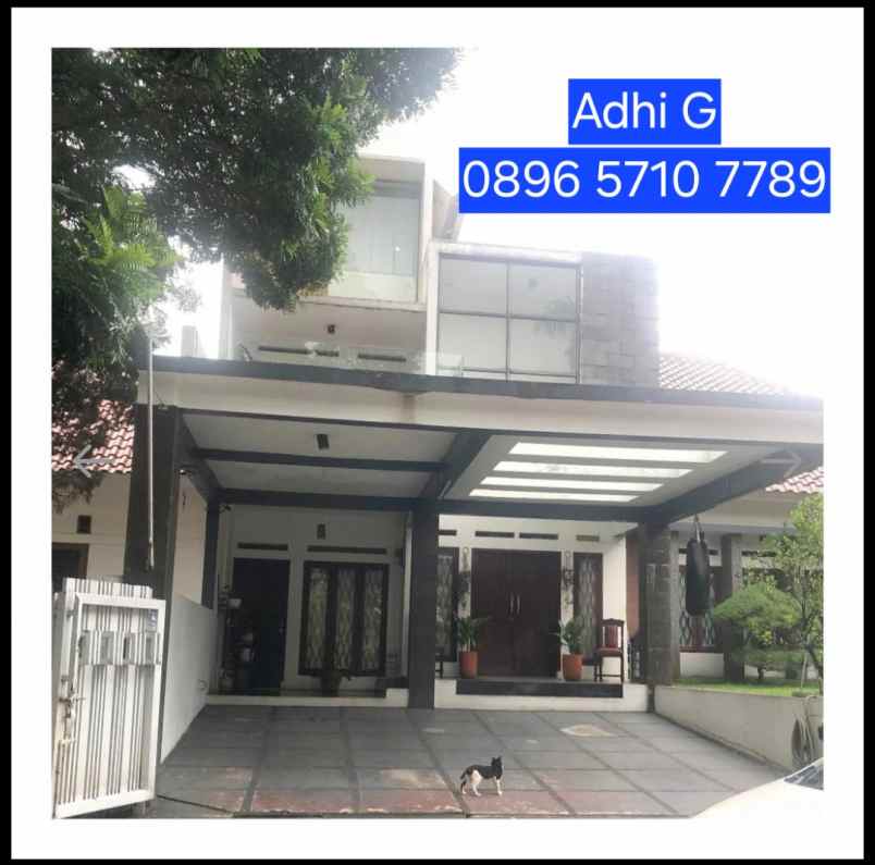 rumah cantik nan nyaman siap huni di antapani