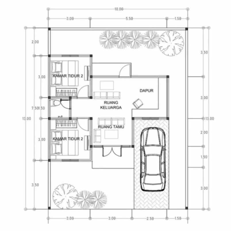 rumah cluster griya athallah