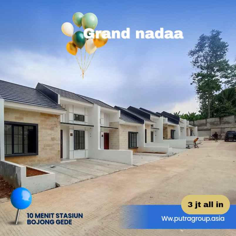 rumah ekslusif di bogor angsutan 2 jutaan