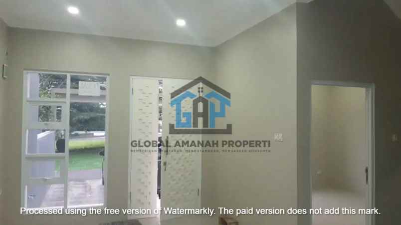 rumah komplek permana cimahi row jalan 2 mobil shm
