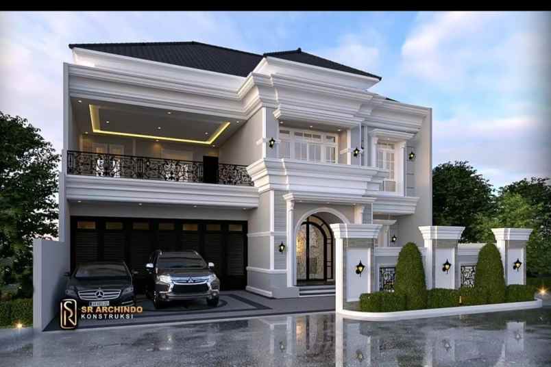 rumah mewah 2 lantai di ciganjur jakarta selatan