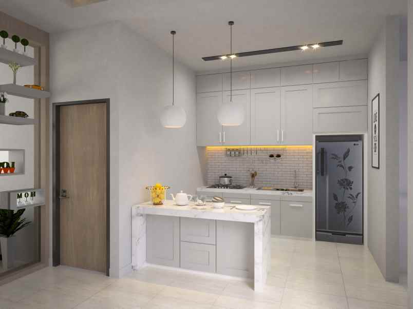 rumah mewah di jalan cemara gading komplek pemda