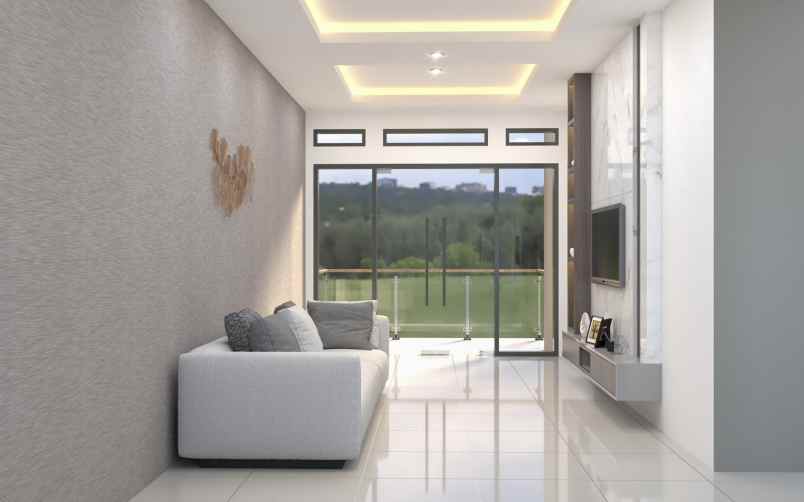 rumah mewah di jalan cemara gading komplek pemda