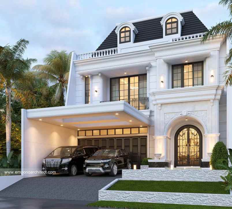 rumah mewah di jalan cemara gading komplek pemda