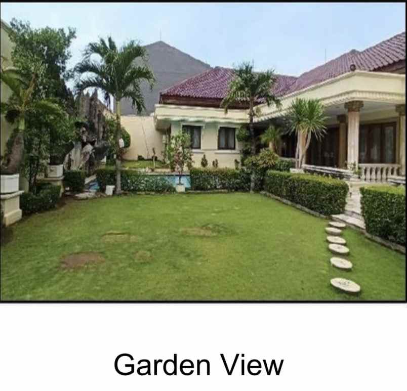 rumah mewah lokasi jemursari surabaya siap huni