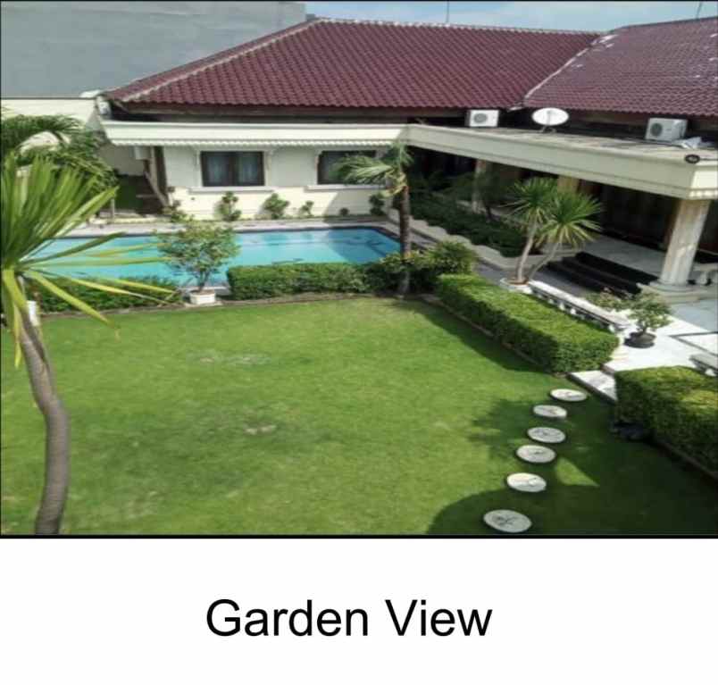 rumah mewah lokasi jemursari surabaya siap huni