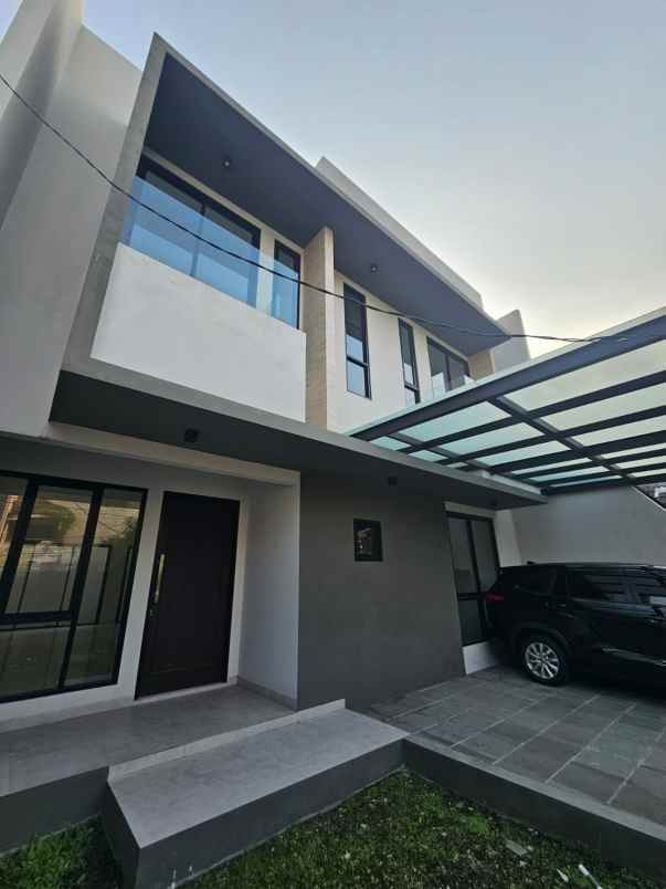 rumah modern baru gress 2 lantai di pondok tjandra