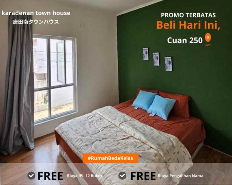 rumah murah 2 lantai