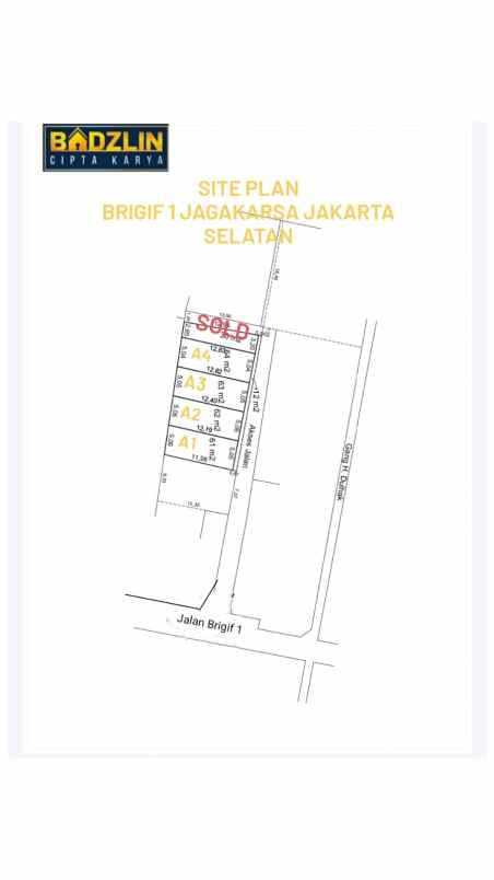 rumah murah dekat dengan toll brigif jagakarsa