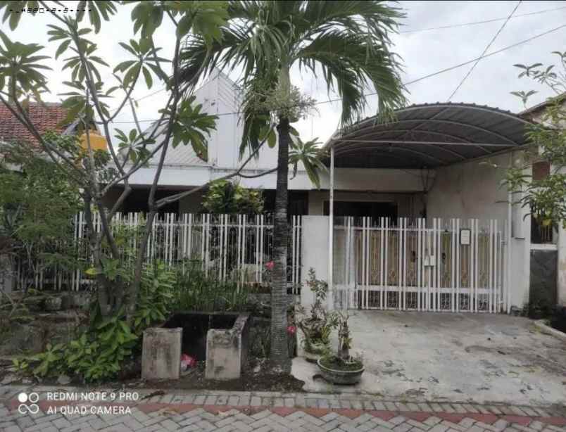 rumah ngagel jaya tengah strategis tidak banjir