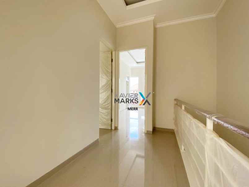 rumah on progress babatan pantai jalan utama komplek