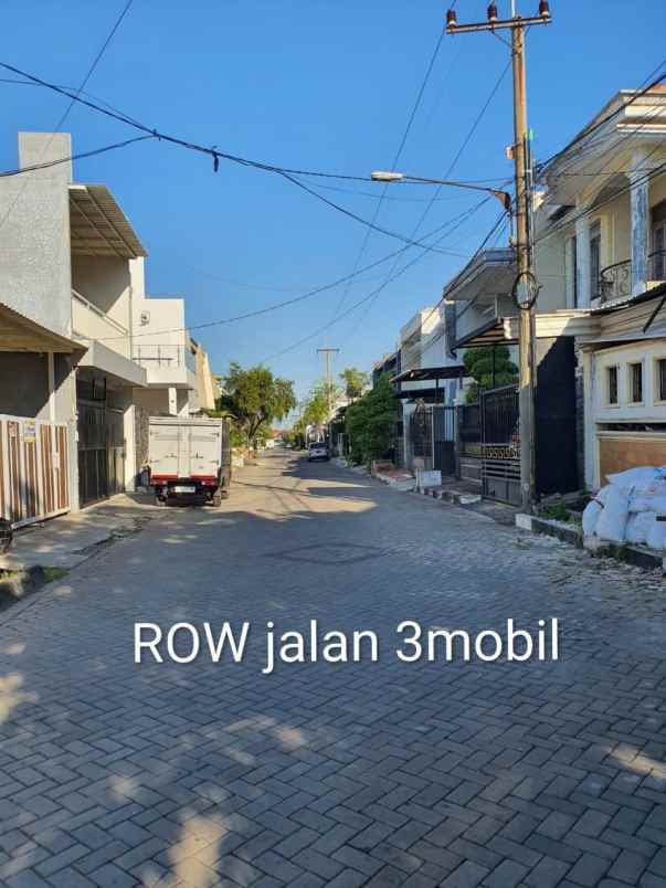rumah second minimalis di mulyosari