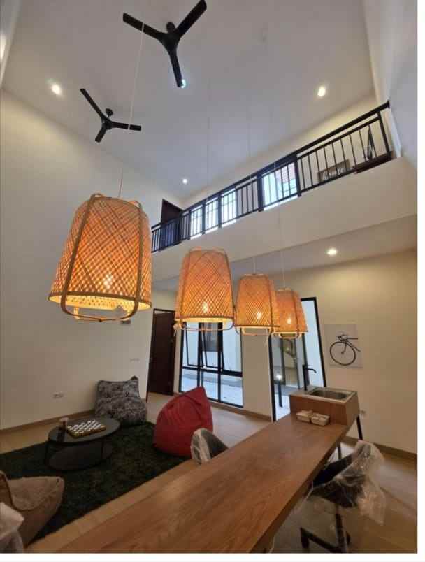 rumah sewa di bsd the icon semi furnish dekat tol aeon