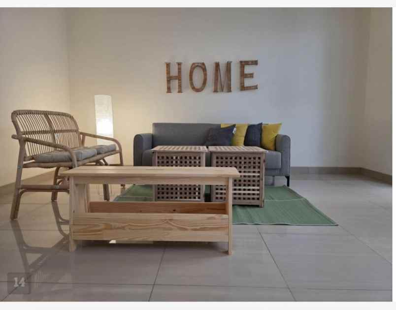 rumah sewa di bsd the icon semi furnish dekat tol aeon