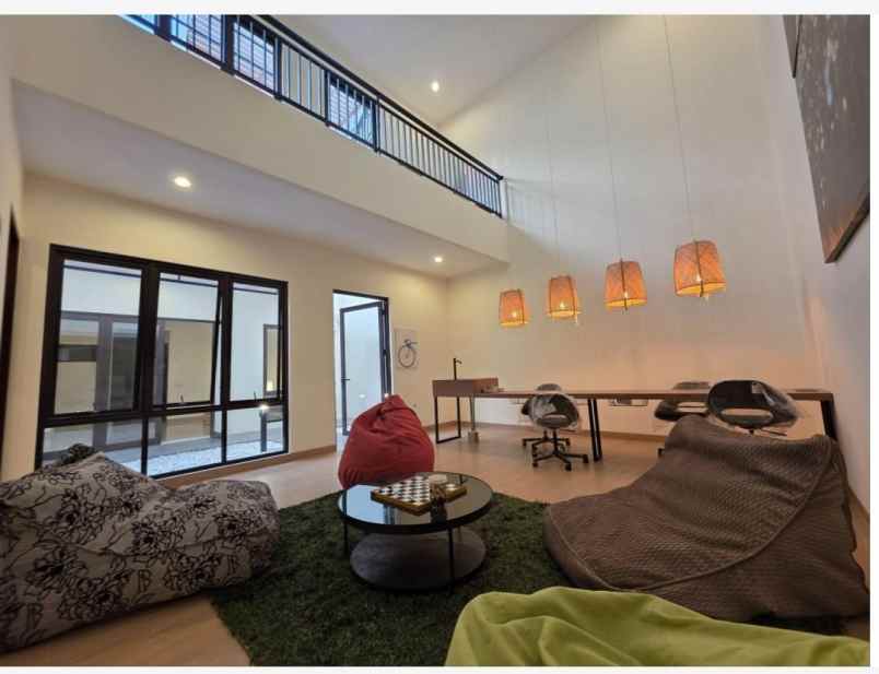 rumah sewa di bsd the icon semi furnish dekat tol aeon