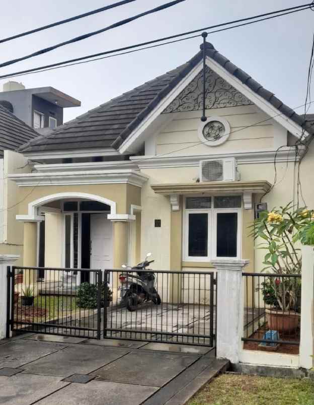 rumah siap huni dijual di bukit golf riverside cibubur