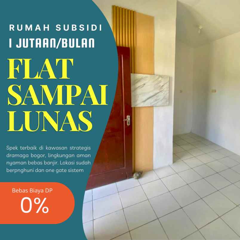 rumah subsidi 1 jutaan perbulan puri lavender bogor