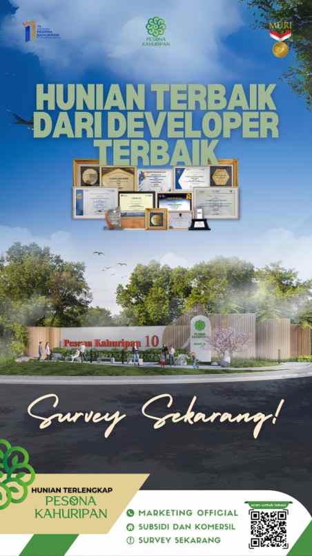 rumah subsidi pesona kahuripan 10 gandoang