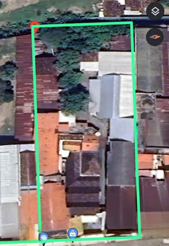 rumah tinggal dan toko hitung tanah 2 lantai di madiun