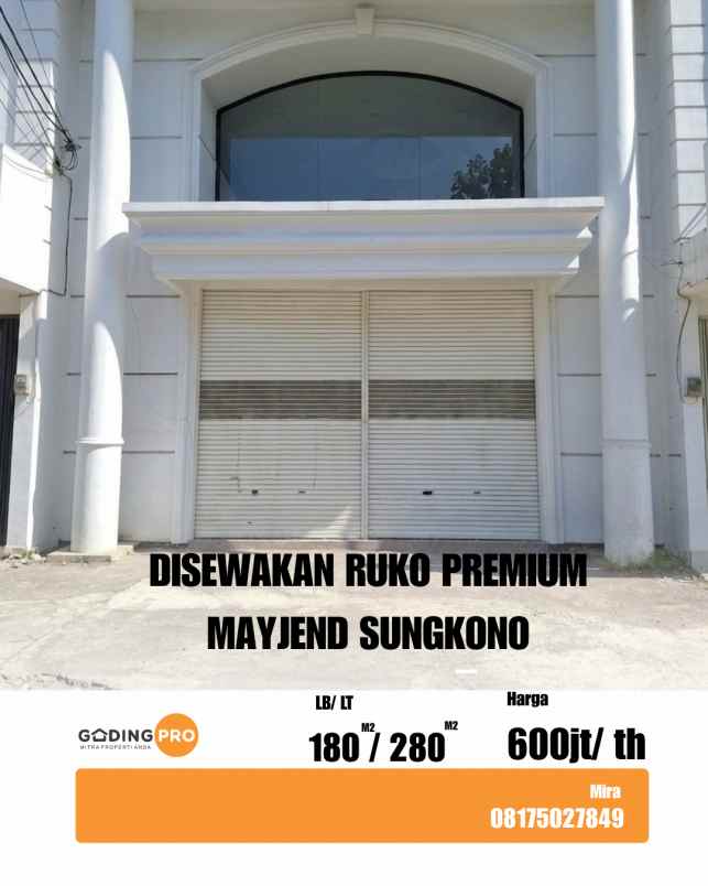 sewa ruko fasilitas modern lokasi strategis