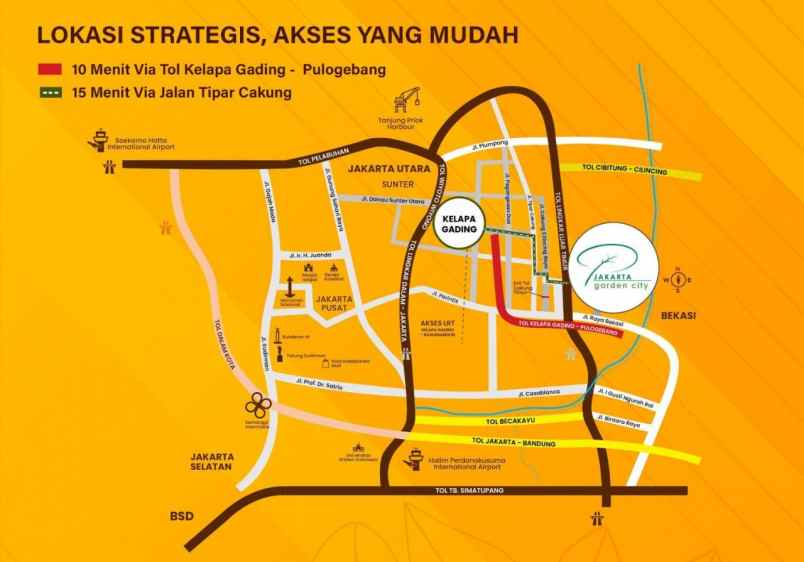 soho di kawasan jbd jakarta garden city