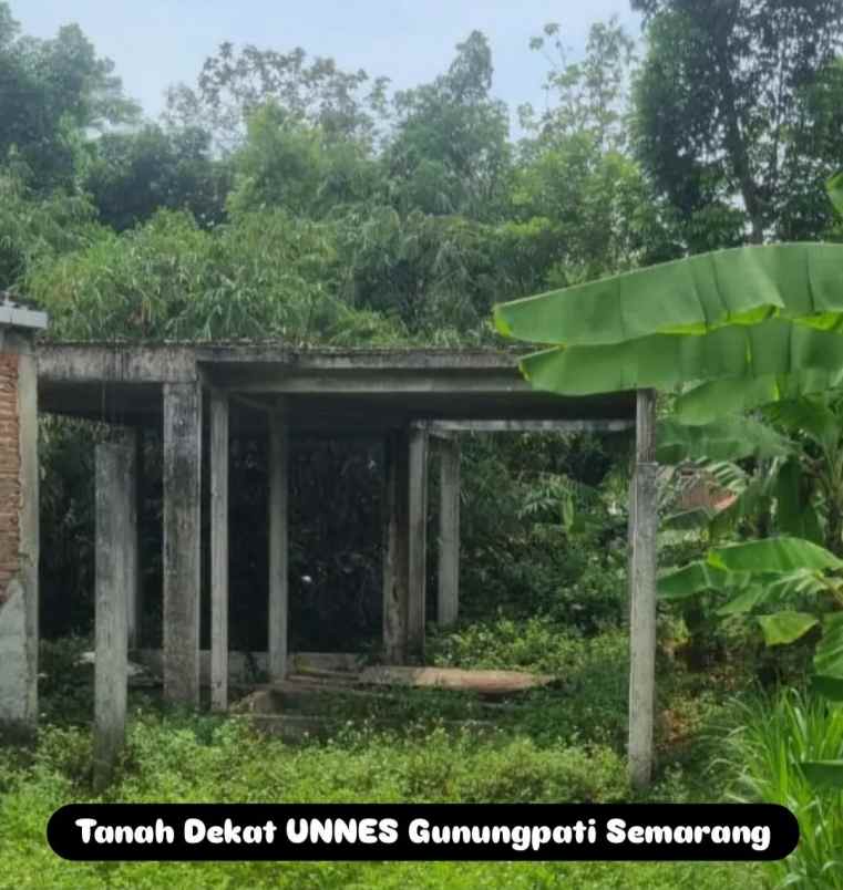 tanah dekat unnes gunungpati semarang