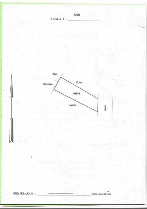 tanah desa bandengan kec jepara
