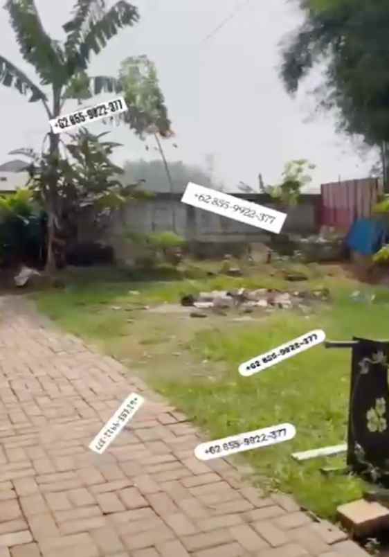 tanah dijual di pondok aren dekat stan bintaro plaza
