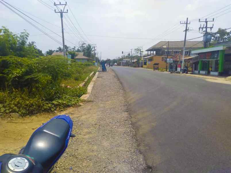 tanah jl raya labuan panimbang