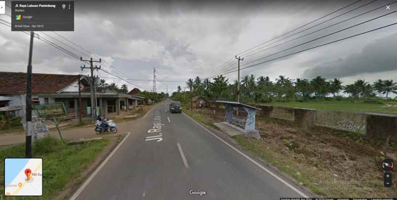 tanah jl raya labuan panimbang